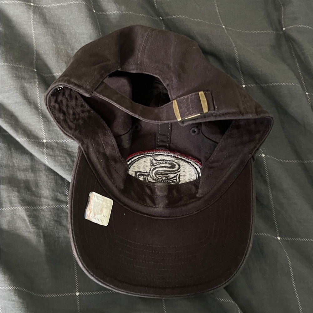 San Francisco 49ers VTG Black Adjustable NFL Hat OSFA - Picture 3 of 6